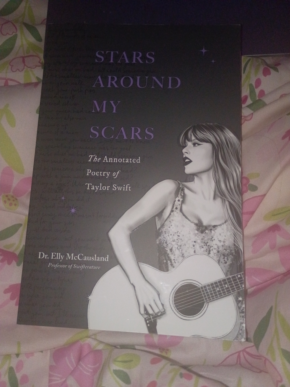 Stars Around My Scars — Purple & Black Book Cover